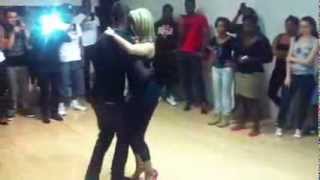 CURTIS et CHERAZAD demo Kizomba Portes ouvertes CHANGEMYDANCE