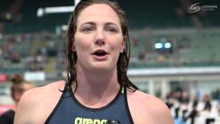 Мировой Рекорд по плаванию 2015 Cate Campbell World Record 100m Freestyle уникальный заплыв