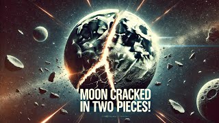 What if an Asteroid Cracked the Moon in Half? | What if an asteroid hit the moon? 🤯