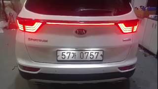 AUTO-TUNING -  Задняя светодиодная вставка-фонарь для Kia Sportage (KX5) 2015+ (JUNYAN, RB-QY-X5001)