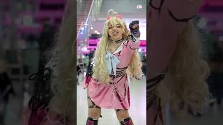 🎀 DANGANRONPA - Miu Iruma Cosplay 🩸 #shorts