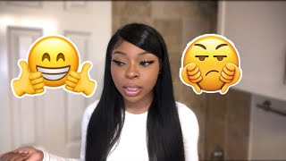 Watch This Before Ordering From ISEE HAIR | 26 Inch Straight Frontal Wig | How To 90's Side Swoop