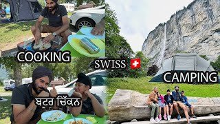 cooking & Camping in Interlaken ( best Camping in Switzerland  )