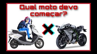 QUAL MELHOR MOTO PRA COMEÇAR ? PEQUENA, MÉDIA OU ALTA COLINDRADA?