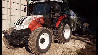 Slurry driving//Steyr 4115 Profi//Joskin Modulo 2 8400l