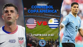 ESTADOS UNIDOS X URUGUAI - AO VIVO (COPA AMÉRICA 2024)