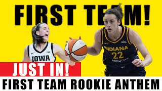 Caitlin Clark on Fire: First Team Rookie Drops a Banger! 🎶🔥