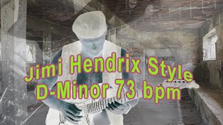 Free Backing Track Jimi Hendrix Style D Minor 73 bpm