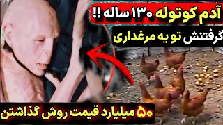 گرفتن یک نوع کوتوله قیمتی واقعی توسط مرغداری  موقع خوردن مرغ ها 😱 این کوتوله پنجاه میلیارد پولشه