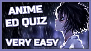 Anime Ending Quiz - 40 Endings [VERY EASY]