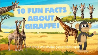 Discovering Giraffes: 10 Fun Facts for Kids |  Animal learning | Education Channel | Wikidspedia