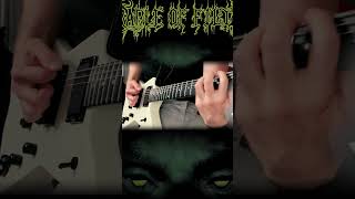 This one is a Classic! 🎸🤘 #guitar #metalguitar #metal #guitarcover #cradleoffilth #electricguitar