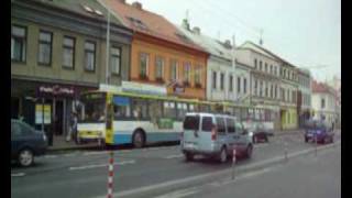 2x Škoda 14TrM na Masarykově třídě - Veolia Transport Teplice s.r.o.