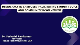 Democracy in Campuses- Facilitating Student Voice and Community Involvement