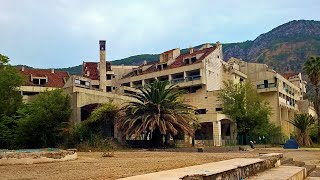 Exploring Kotor's Abandoned Hotel Fjord (at Night!) - Urban Exploration [4K]