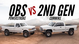 OBS Powerstroke Ford vs 2nd Gen Cummins Dodge Ram | What’s REALLY Better?