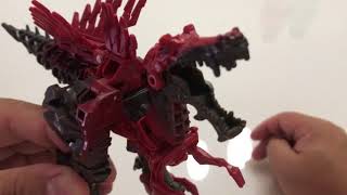 Transformers TLK Scorn 1-Step Turbo Changer The Last Knight Dinobot works with Cyberfire Dragonstorm