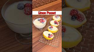 Limon Posset #limon #limonludesert #lemonposset  #kolaytarifler #pratiktarifler #tatlı  #tarif