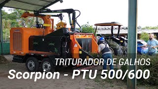 Triturador de galhos SCORPION PTU 500