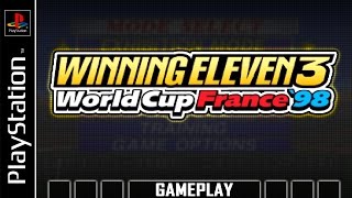 World Soccer Winning Eleven 3 - World Cup France '98 [PS1] Gameplay