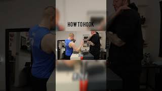 LEARN HOW TO HOOK | ARMWRESTLING TIP #armwrestling #hook