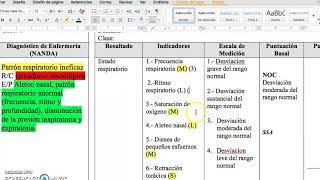 Como Utilizar NOC Objetivos de enfermería