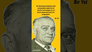 Ahmet Hamdi Tanpınar -Bir Yol  #seslikitapsiir #edebiyat #yazarlar #viralvideo #kitap #felsefe #şair