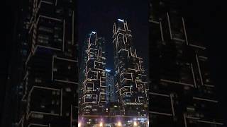 One night in Dubai beautiful buildings view #building