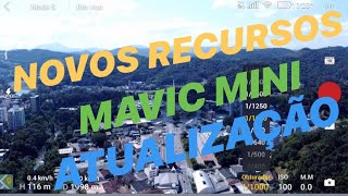 Como ficou a atualização no Mavic Mini DJI e LR