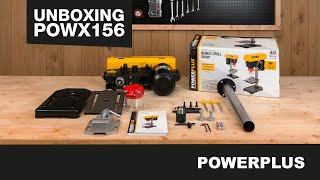 POWERPLUS - Unboxing the POWX156 bench drill