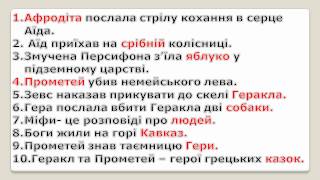 конкурс міфологічний калейдоскоп Знайди неточності