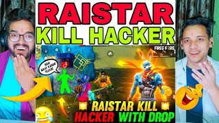 Raistar Kill Hacker With Drop | REACTION VIDEO |  GOPAL Vlogs & Gaming @RaiStar