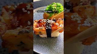 For the vegetarians - Tempura Veggie Nigiri #shorts #japanesefood #sushi #vegetarian