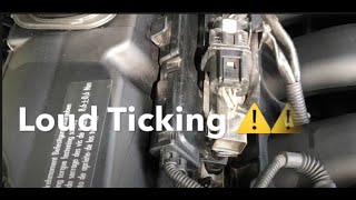 E90 loud ticking free fix