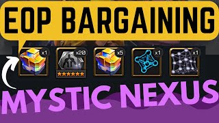 EOP Bargaining | Rewards Opening!! 6* Mystic Nexus Crystal selector | Marvel Contest of Champions