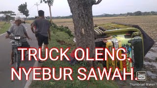 Truk Oleng, Nyebur sawah.