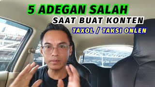 Adegan Salah Dan Handphone Jatuh Pada Saat Bikin Konten Driver Onlen Bikin  Ngakak...!!!