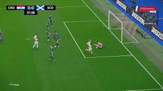 Hrvatska 1-1 Škotska | UEFA Liga nacija - GAMEPLAY PES 2021