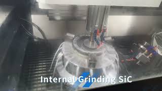 Internal Cylindrical Grinding Machines for SiC#machine #grinding #manufacturing #cnc #factory