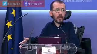 Zasca al miserias de Echenique por parte de Almeida.