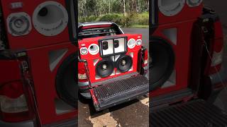 Pick-up tocando funk 🔊🔝🇧🇷. #somautomotivo #grave #funk #woofer #bass #caraudio