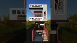 13 by 60 feet House Design #shorts