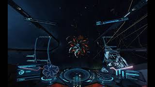 Elite Dangerous. Federal Assault Ship. Fan, ram and a lot of shards:)