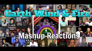 MASHUP REACTION: Earth, Wind & Fire - Lets Groove