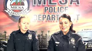 Mesa PD Presentation on 30x30 Webinar