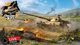 🔴Tanks Blitz Прокачиваю Танки, Взод с ПОДПИСЧИКАМИ, Залетай!!!