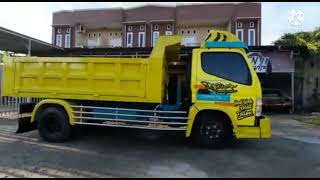 Modifikasi Simpel mobil Dump truck mitsubishi canter super hd super mewah - Jaya Concept karoseri