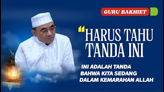 Hendaknya kita sadar, jika kita punya tanda ini