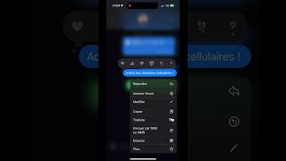 Envoyer les iMessages par sms ! 📱📣 #iphone