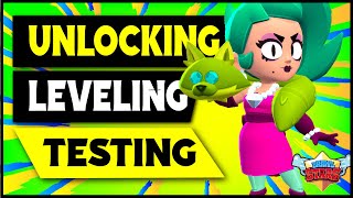 Brawl Stars Unlocking, leveling and Testing Lola!